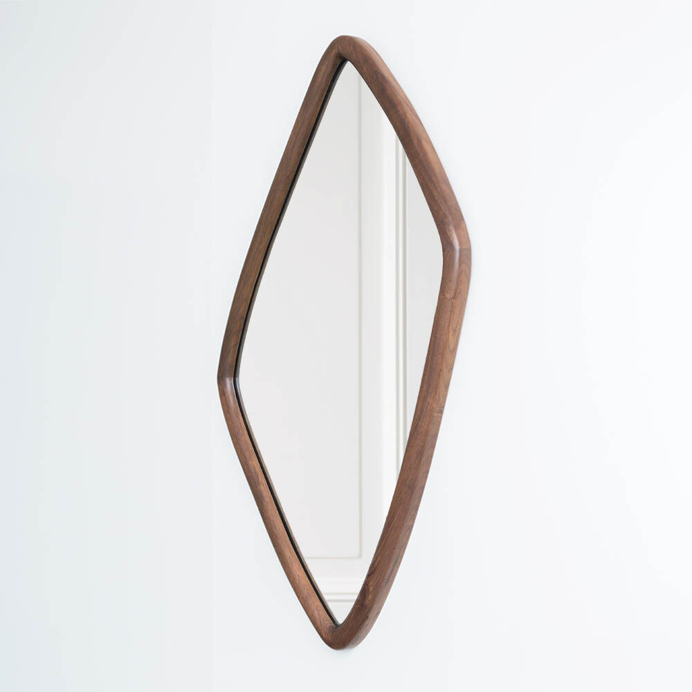 FINLEY MIRROR - WALNUT